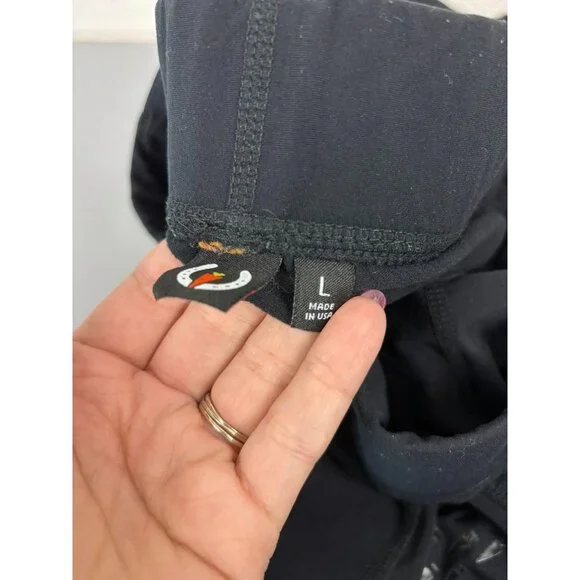 Kerrits women's large black coolcore tech tights equestrian leggings - Picture 7 of 7